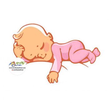 زرافه جادویی - خوابیدن نوزاد