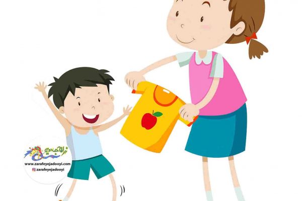 زرافه جادویی -مقاومت در لباس پوشیدن در بچه ها