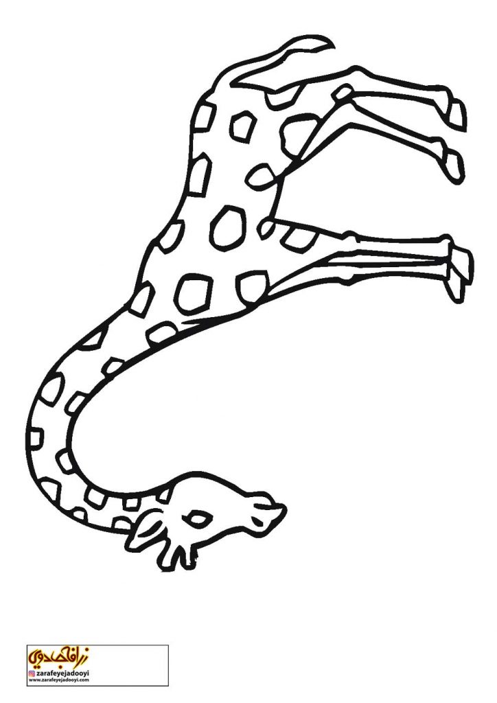 نقاشی ساده کودکانه طوطی
