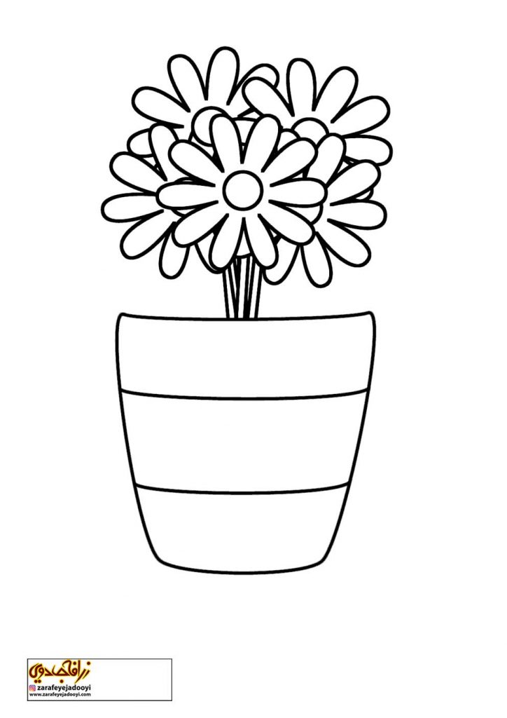 طراحی گل های ساده