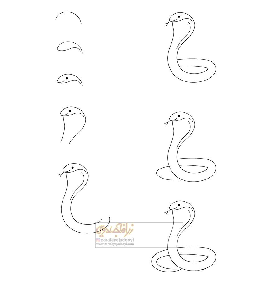 Легкая змейка. Поэтапное рисование змеи. Змея пошаговое рисование. Схема рисования змеи для детей. Как нарисовать змею поэтапно легко.