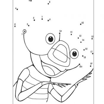 زرافه-جادویی-نقاشی-نقطه-به-نقطه-057